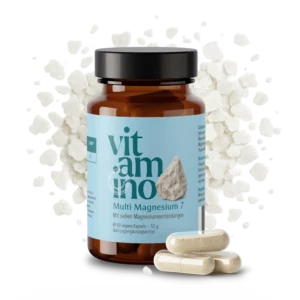 Magnesium Kapseln vegan mit 7 Magnesiumverbindungen für Muskeln & Energie