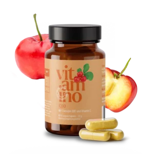 Q10 Kapseln mit Vitamin C für Zellschutz, Energie & oxidative Balance